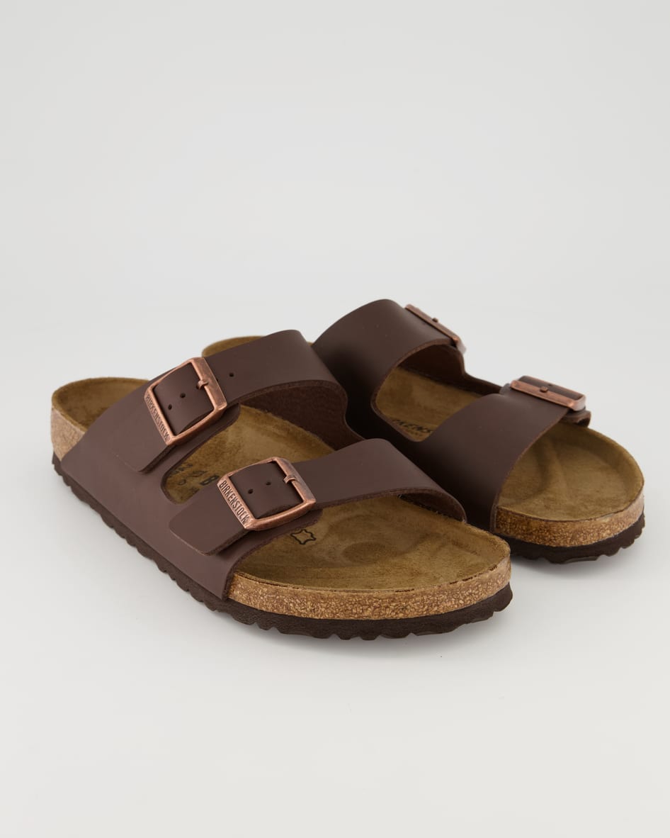 Birkenstock Arizona Pantoletten in Braun