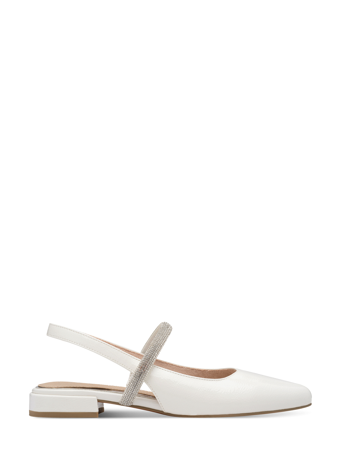 Marco Tozzi Slingback Pumps Ivory