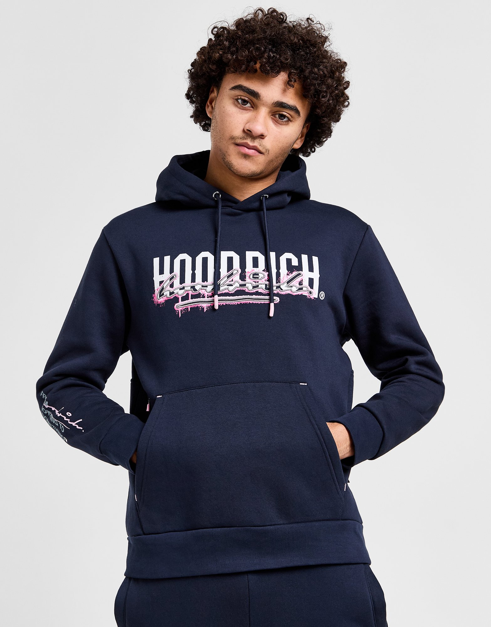 Hoodrich Sweat à Capuche Splatter Homme