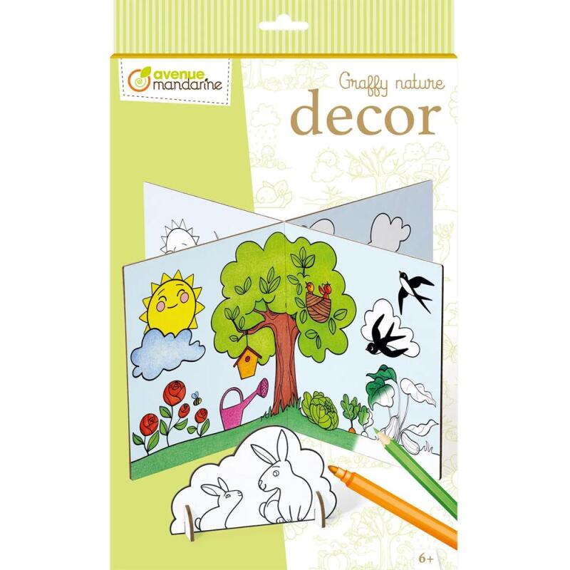 Graffy Nature, Décor - Vert
