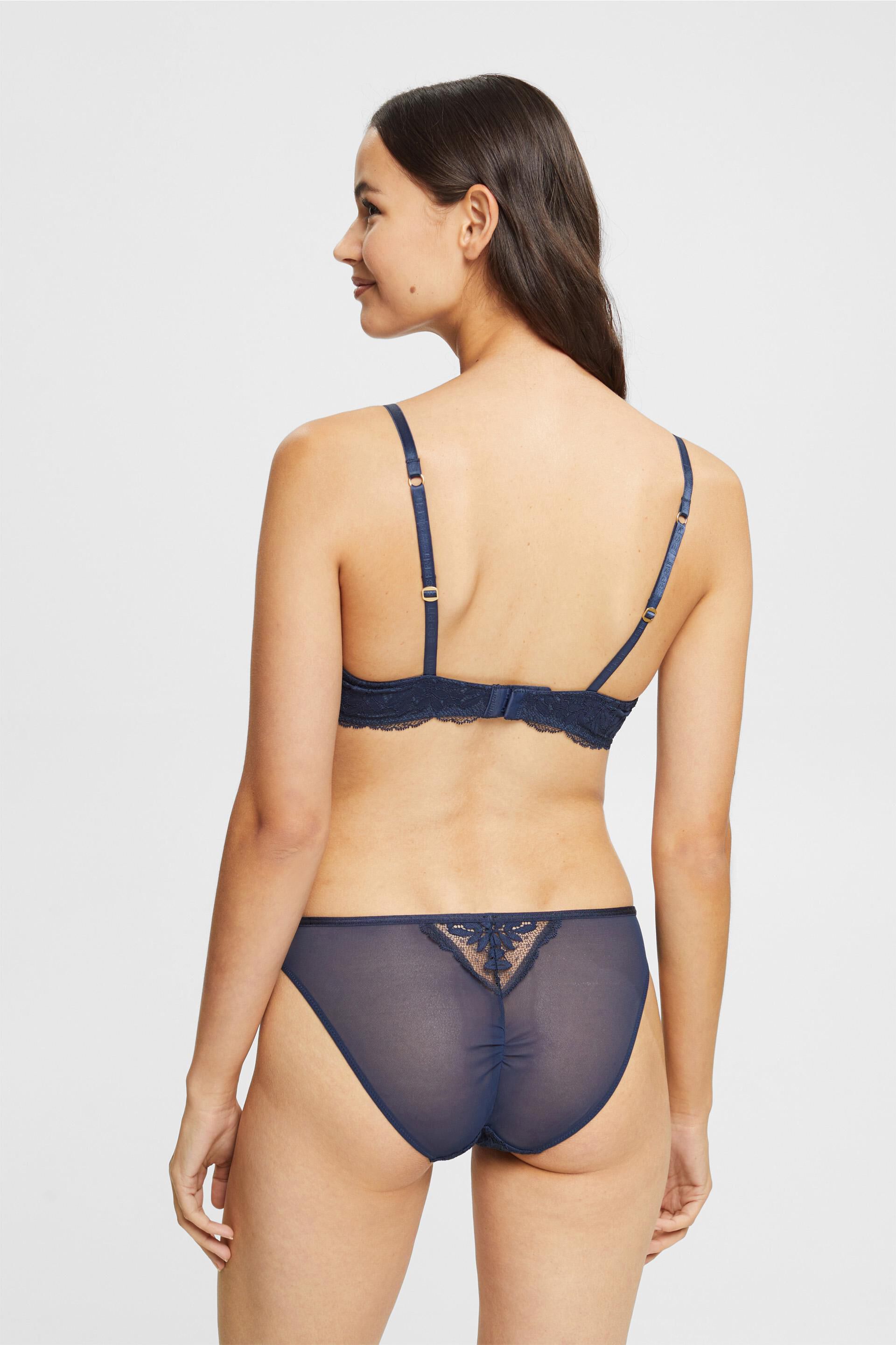 En matière recyclée le soutien-gorge en dentelle non rembourré à armatures
