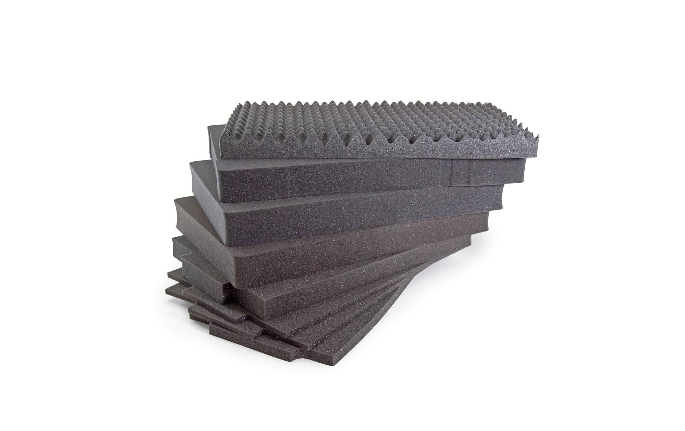 Schaumstoffeinsatz Set für Mod. 965<br>Würfelschaumeinlage für Kunststoffkoffer 965 zum Schutz wertvoller Ausrüstung und empfindlicher Geräte