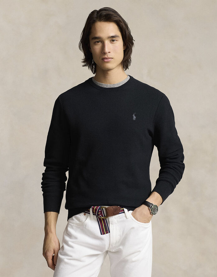 Polo Ralph Lauren 32/2 COTTON-LSL-PLO Polo black/tonal pp