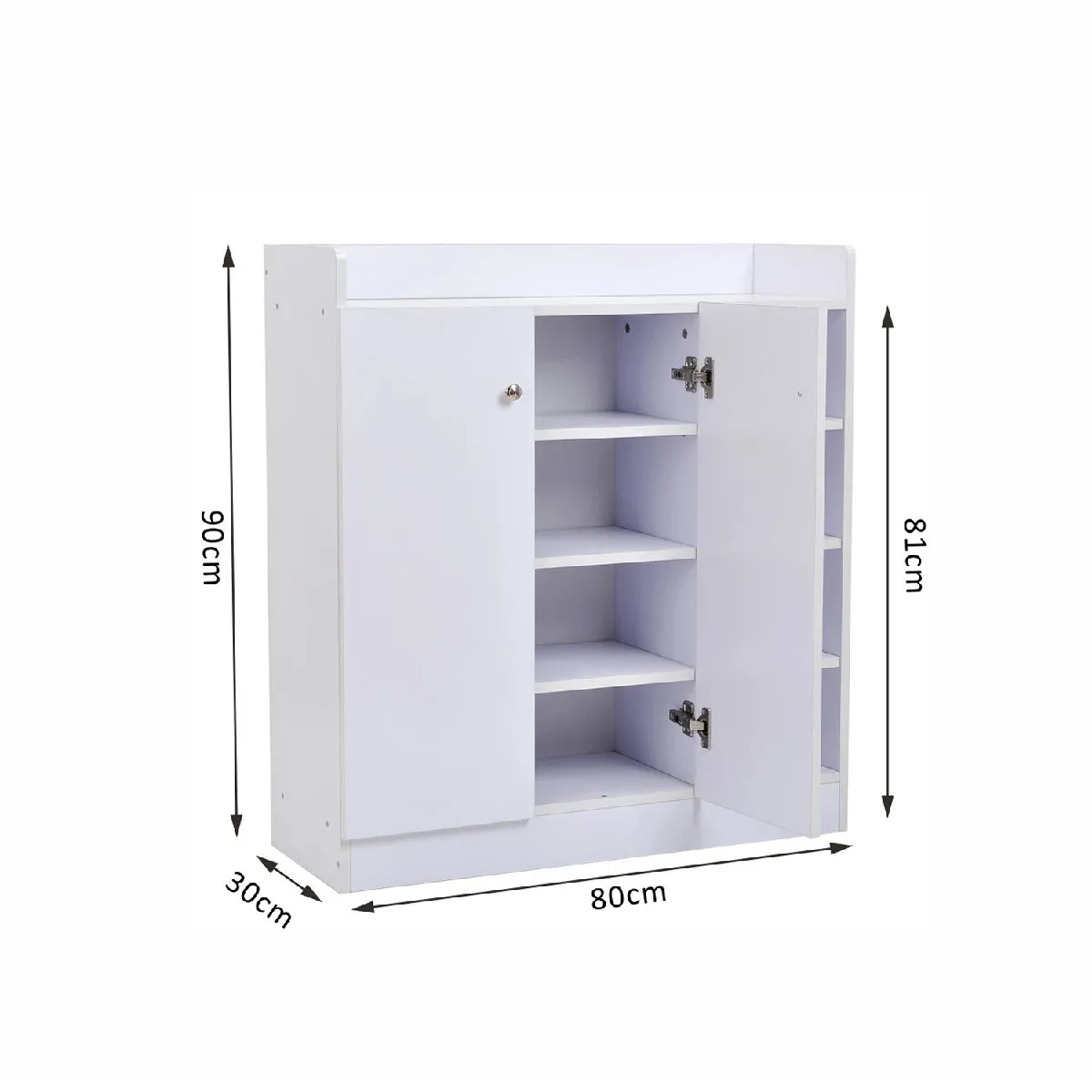 HOMCOM Armoire à chaussures