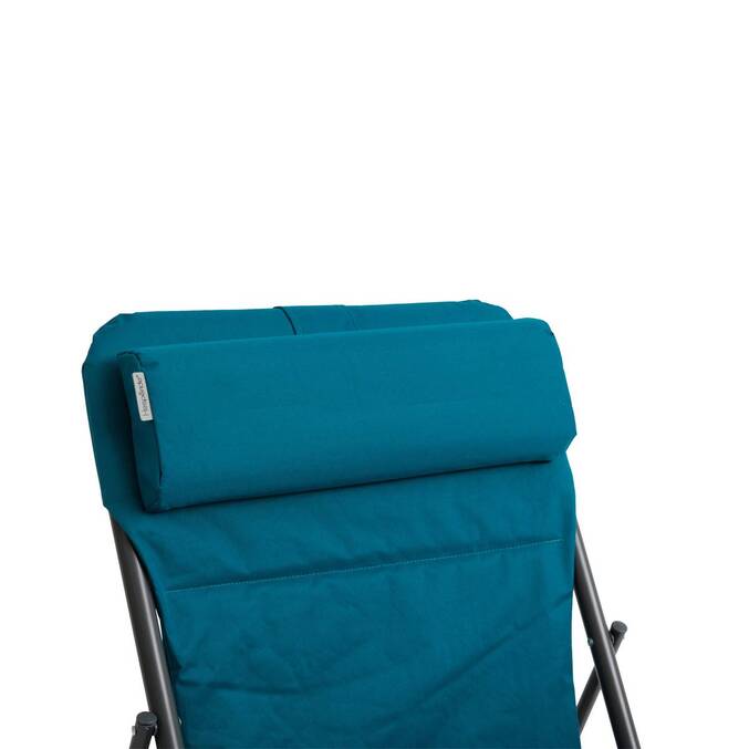 Chilienne de jardin pliante JUBBA Bleu canard & Graphite