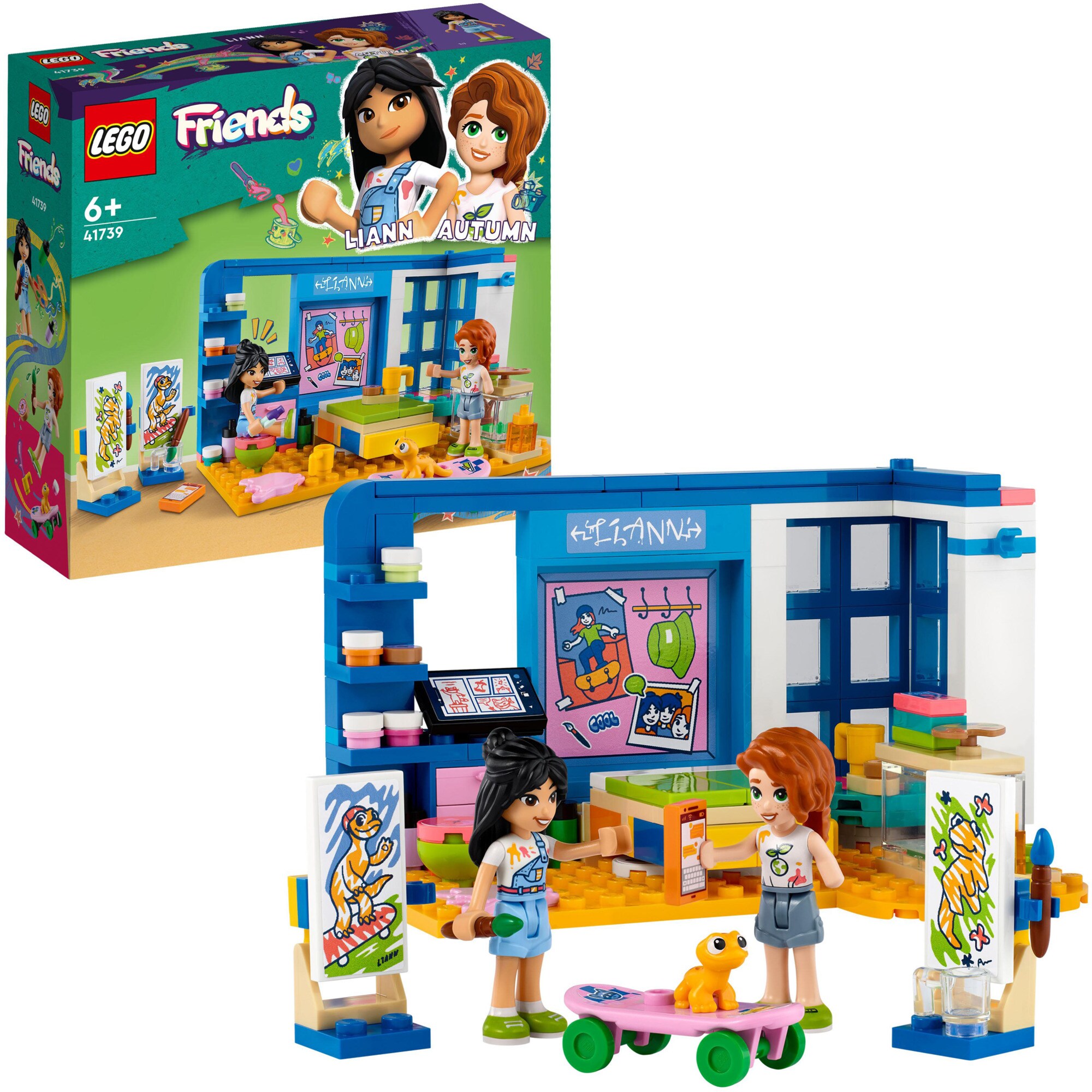LEGO Konstruktionsspielzeug Friends Lianns Zimmer