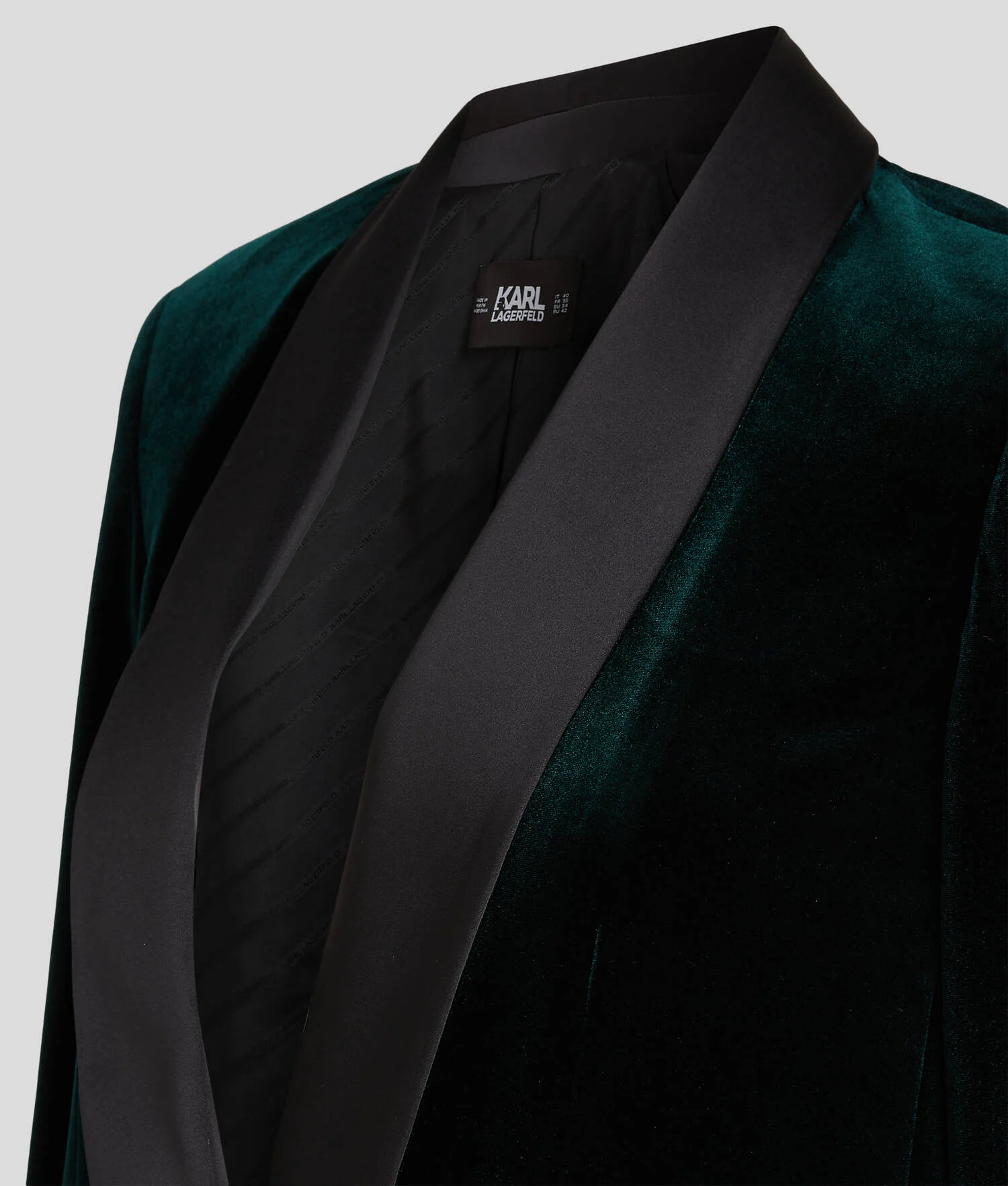 BLAZER EN VELOURS