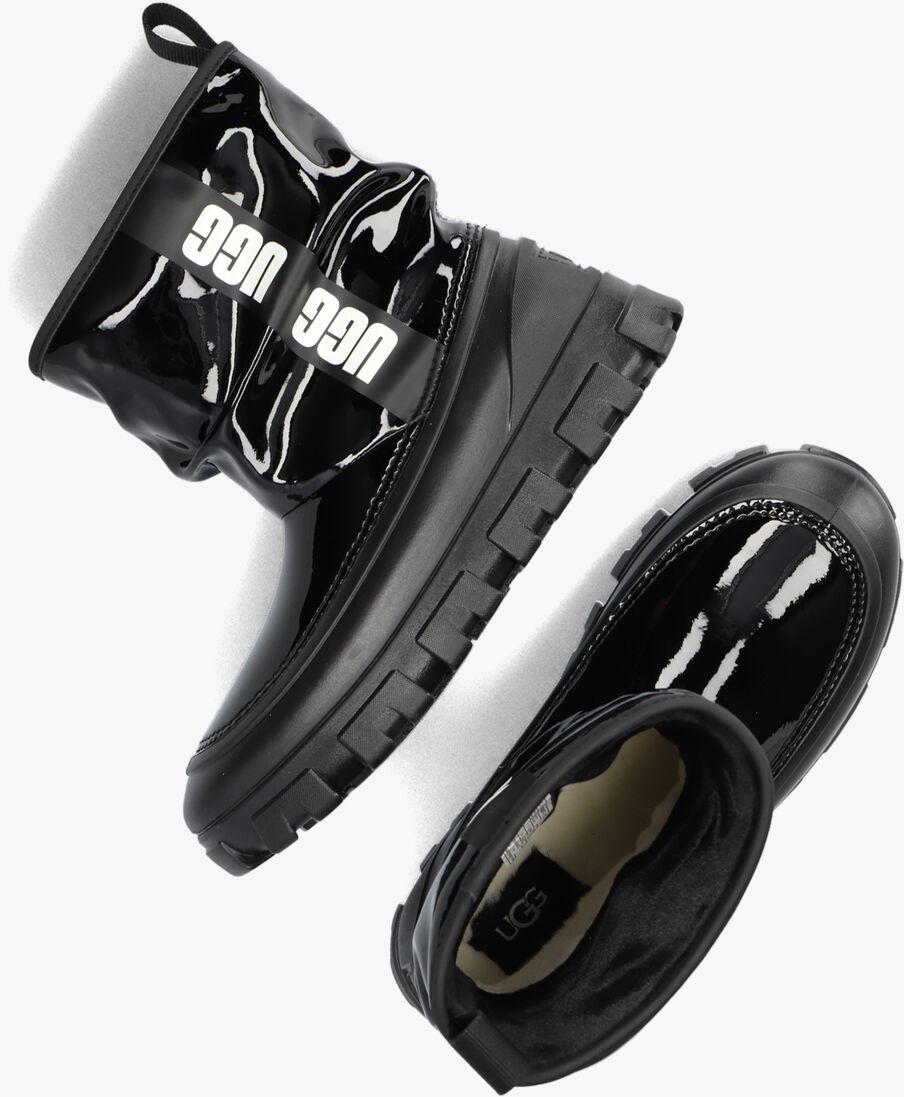 UGG zwarte ugg regenlaarzen kids classic brellah mini