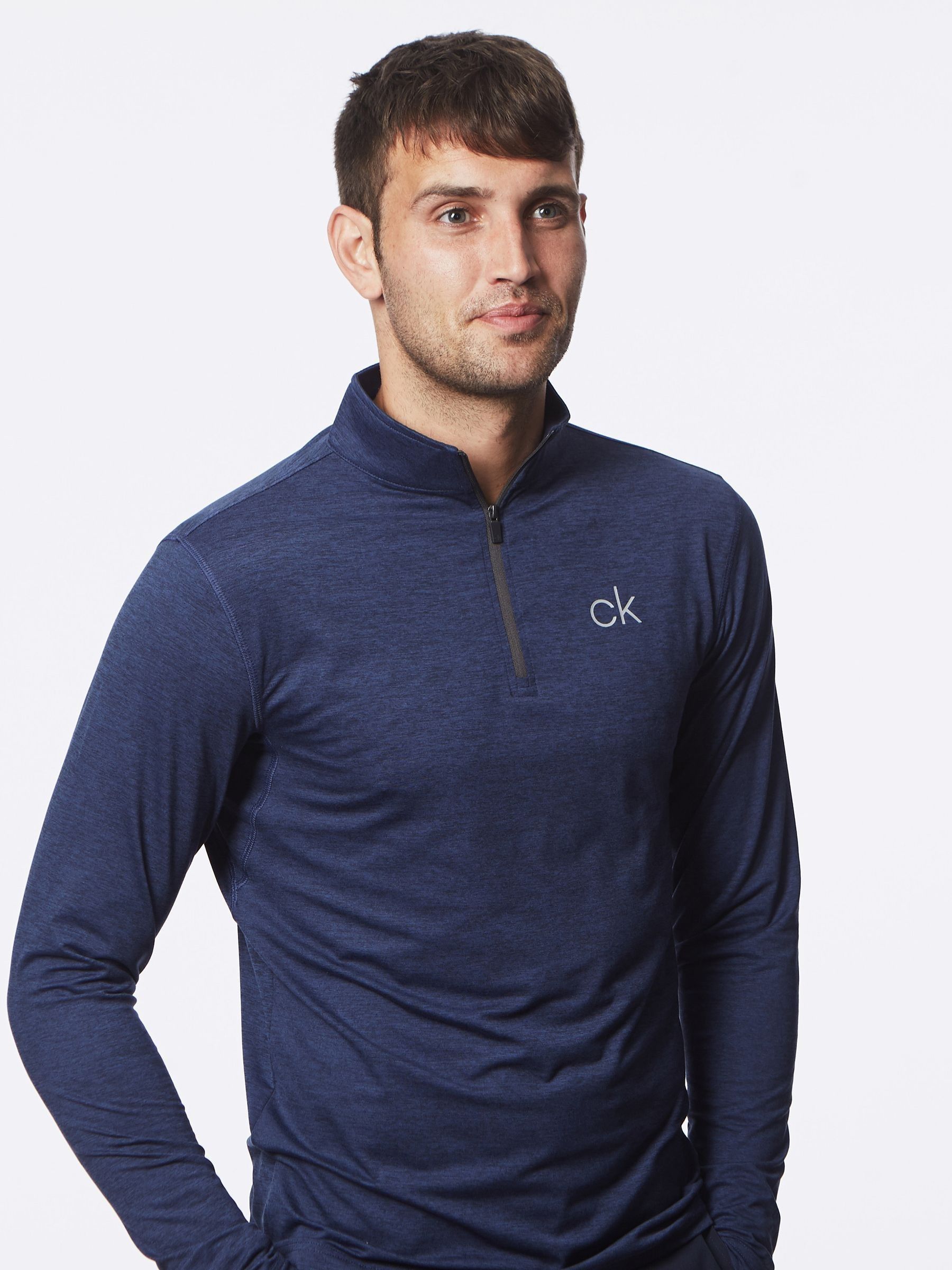 Calvin Klein Golf Newport jack met korte rits