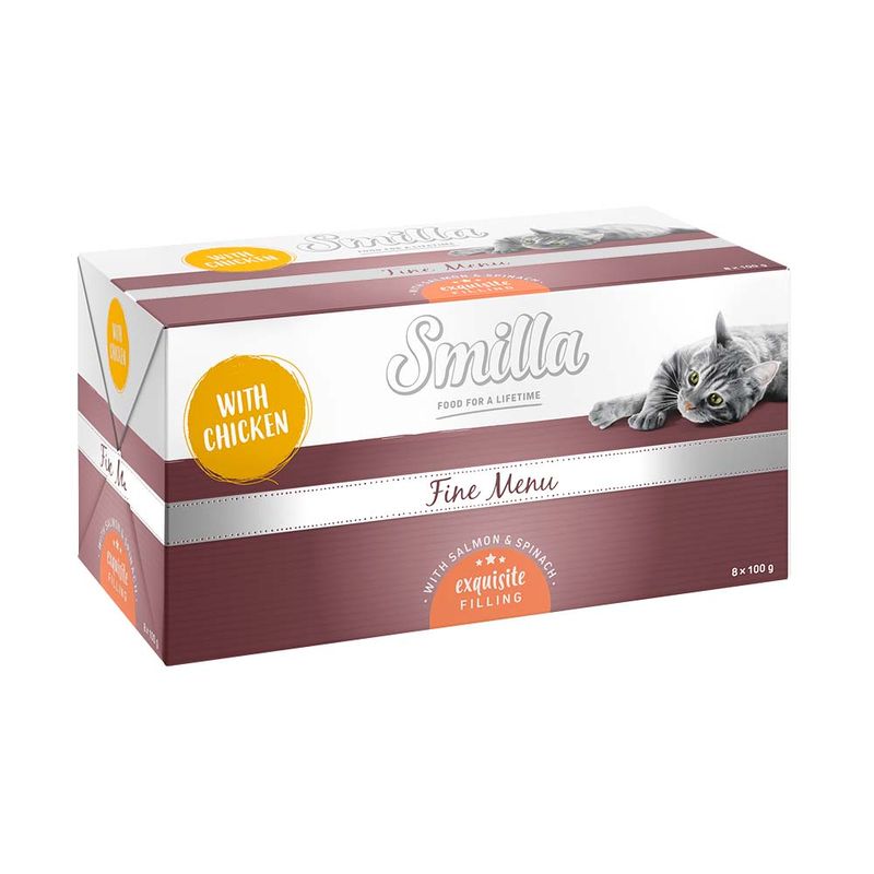 Smilla Fine Menu Cœur gourmand 8 x 100 g