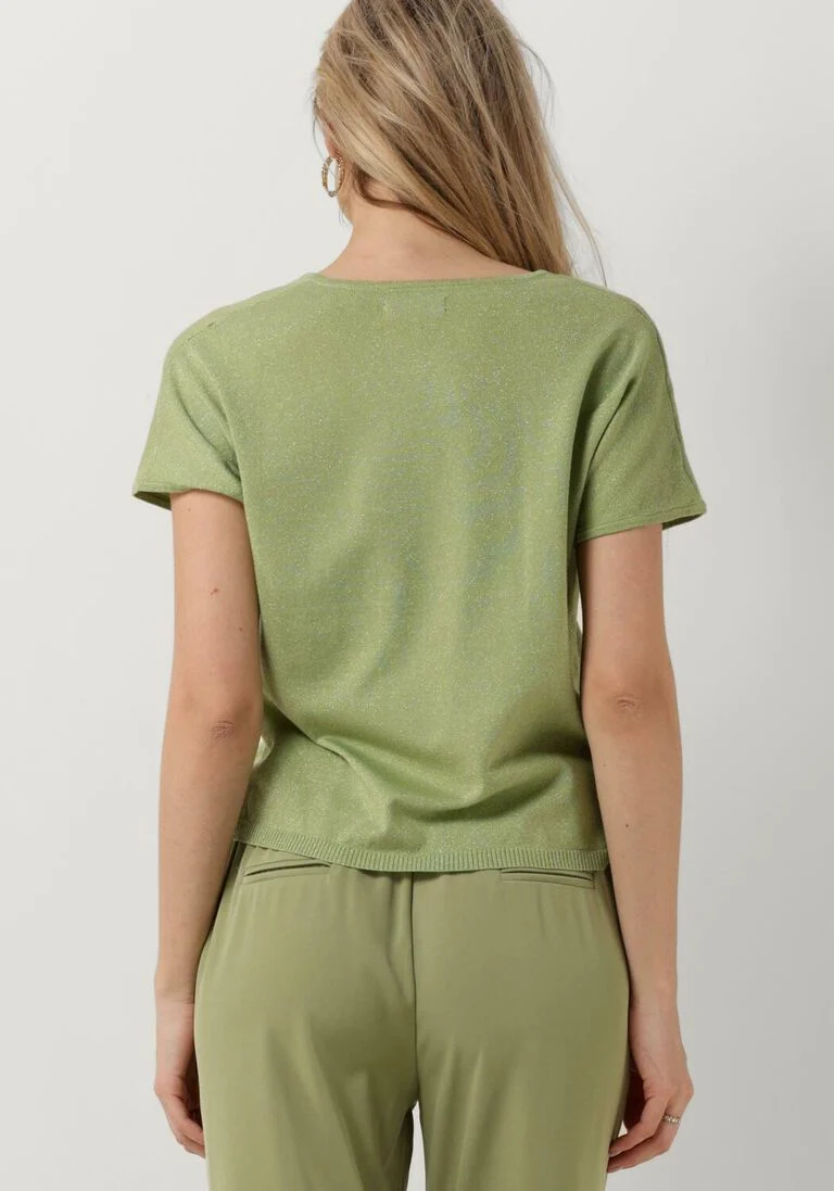 YDENCE groene ydence t-shirt knitted top sammy