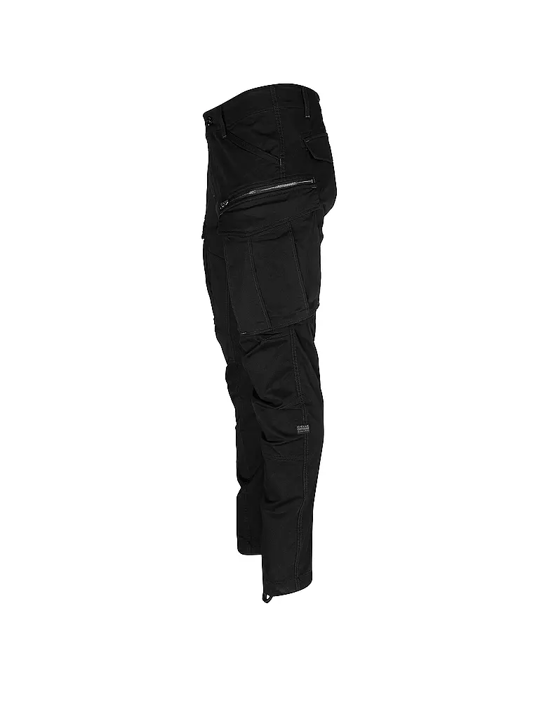 G-STAR RAW Cargohose Tapered Fit ROVIC ZIP 3D schwarz