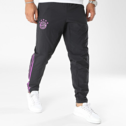 Pantalon Jogging Bayern Munich IB1557 Noir Violet Vert