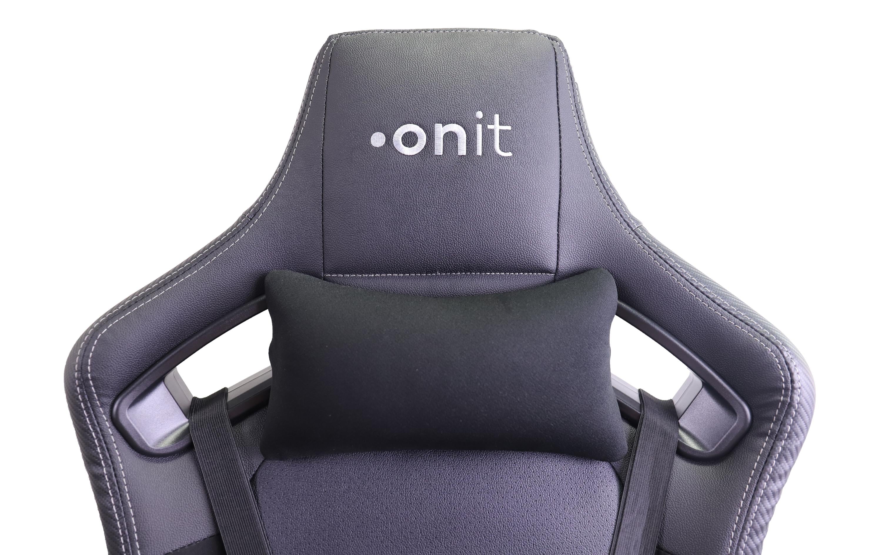 Gaming-Stuhl Premium Schwarz/Grau<br>Ergonomischer Stuhl für lange Gaming-Sessions und Arbeitstage