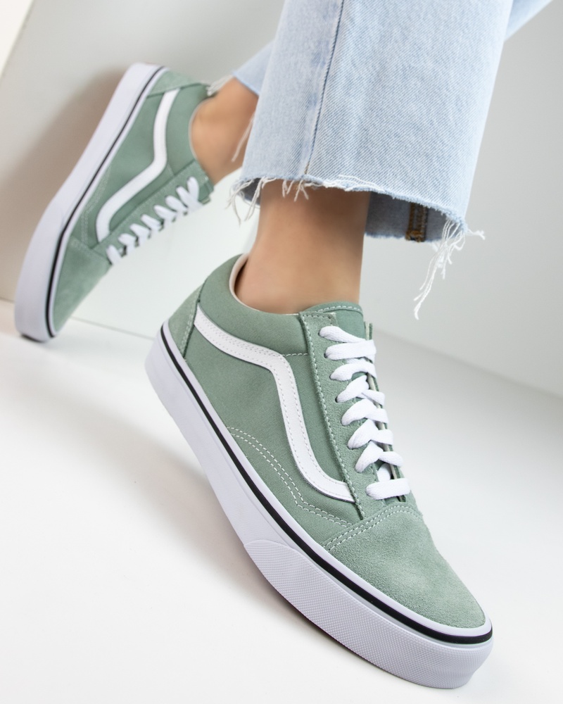 Vans Old Skool Colour Lage sneakers  - groen