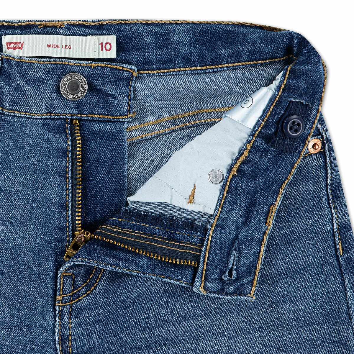 LEVI'S KIDS<br>Calça jeans, perna larga