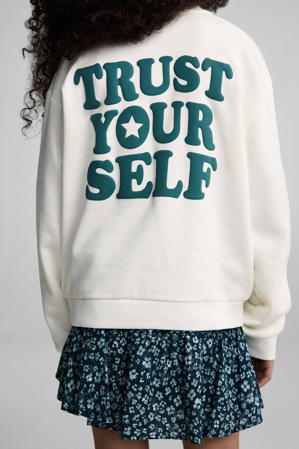 Mango Kids sweater wit