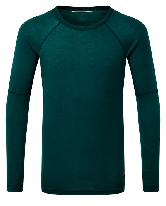 Boulder 125 Crew LS Men uldundertrøje