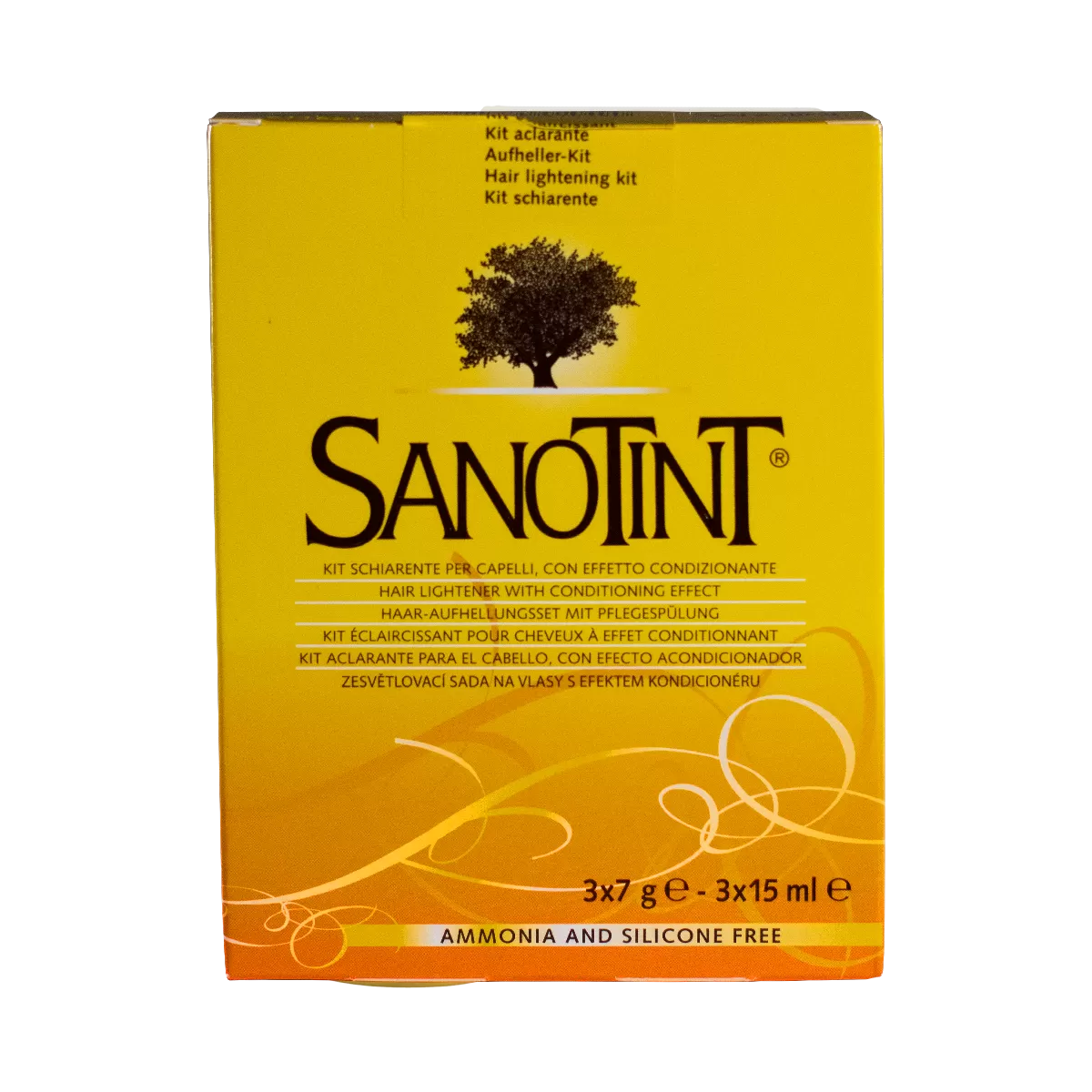 Sanotint Hårafblegning