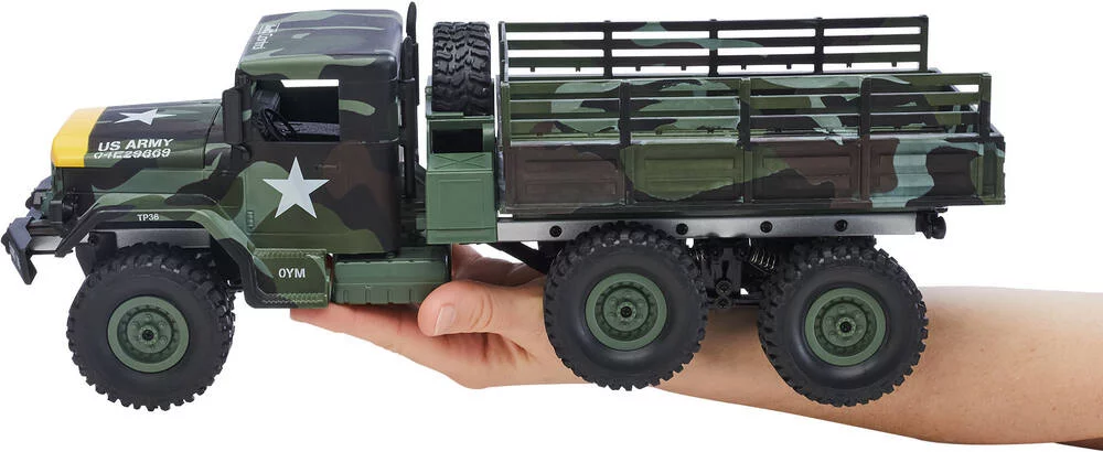 RADIOCOMMANDE CRAWLER US ARMY TRUCK 1\/16EME