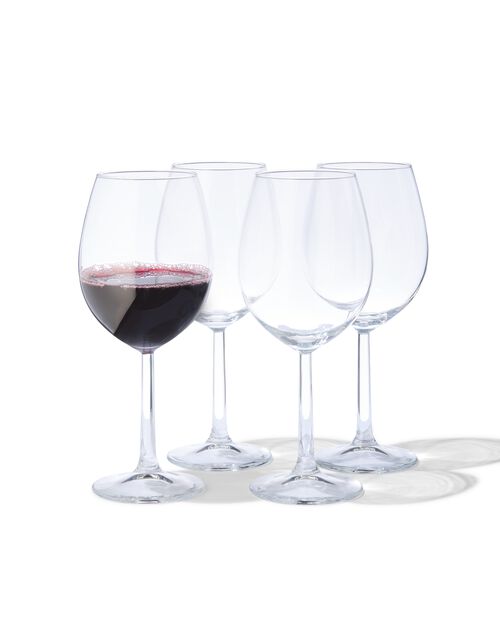 4 verres à vin rouge 430ml