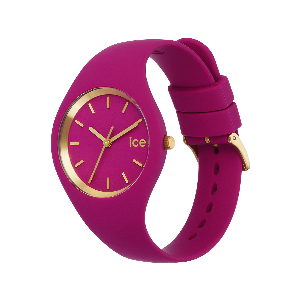 Montre Ice Watch femme bracelet silicone rose