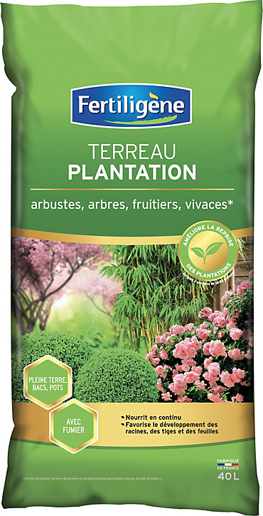 Terreau plantation Fertiligène 40L