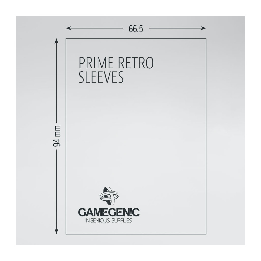Gamegenic - Prime Retro Sleeves Standard