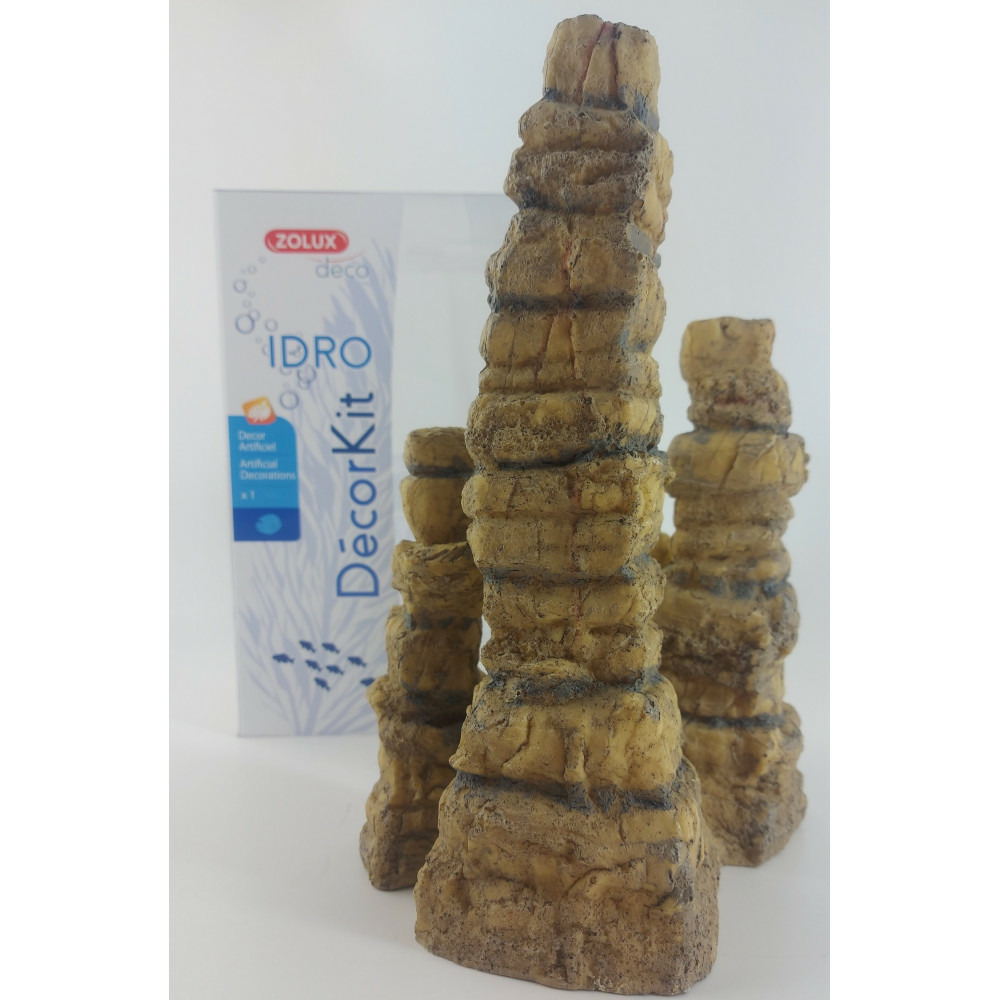 Décor. idro kit grand canyon n°3. Dimension 18 x 14 x hauteur 26 cm. Pour