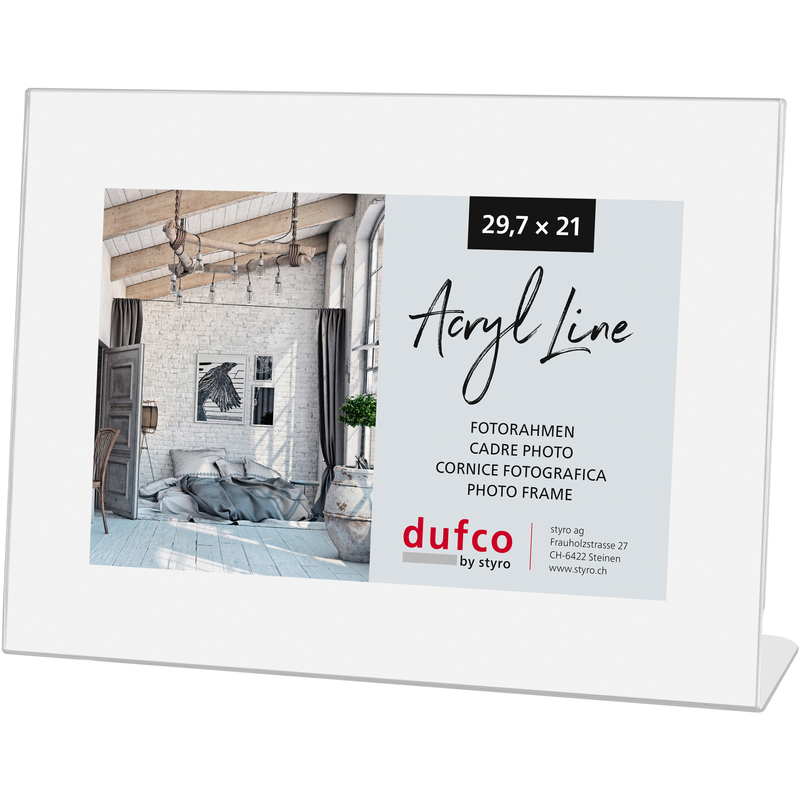 Dufco Bilderrahmen Acryl Line, quer, 29.7 x 21 cm