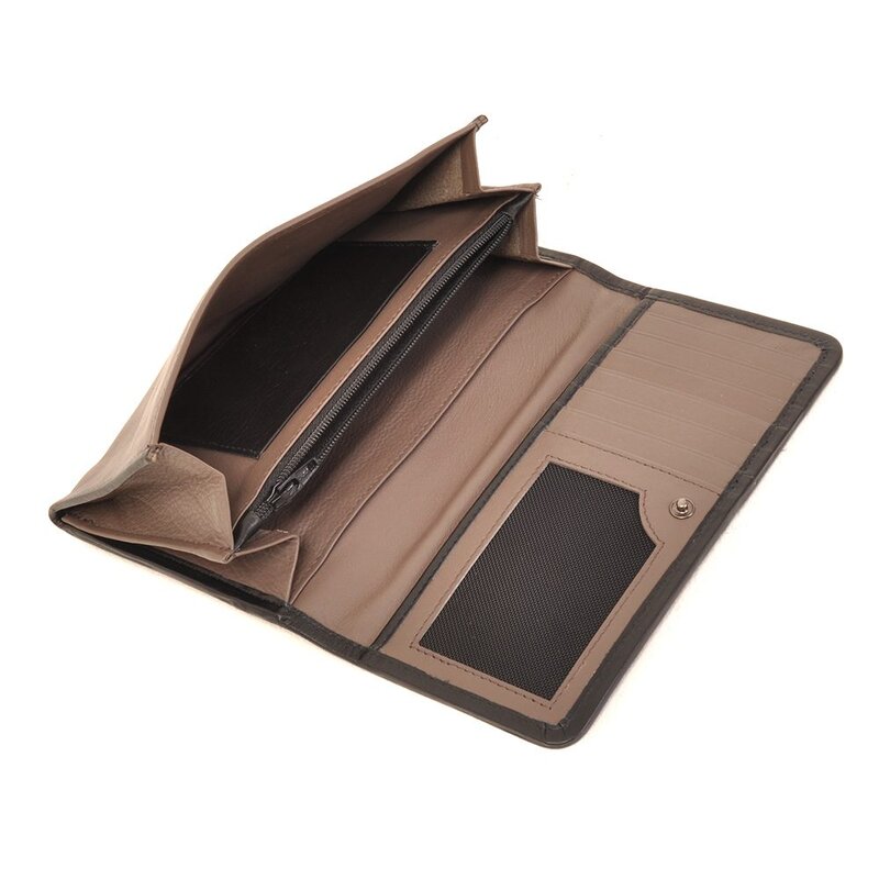 Berba Soft Damesportemonnee Taupe – Black