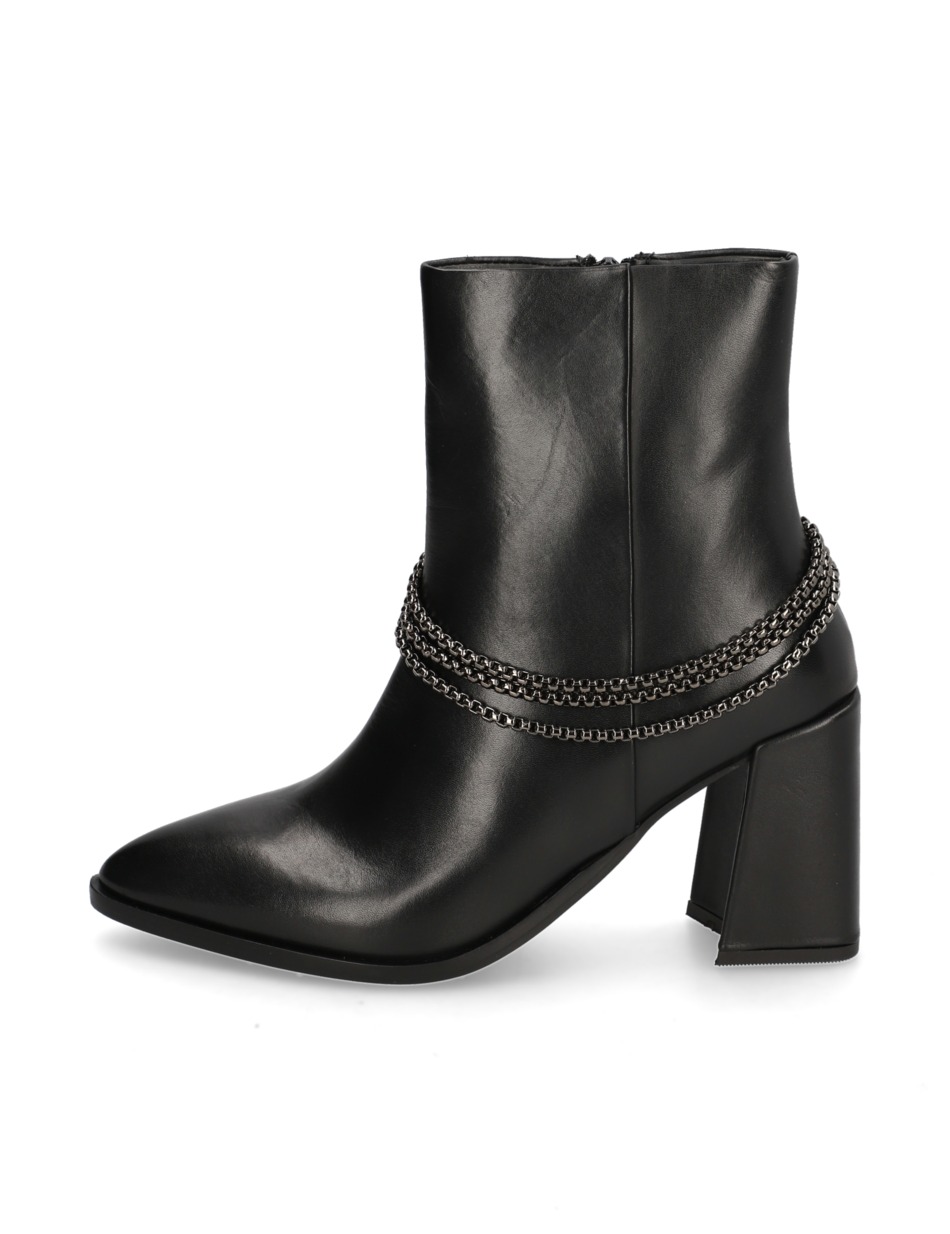 Glattleder Stiefelette
