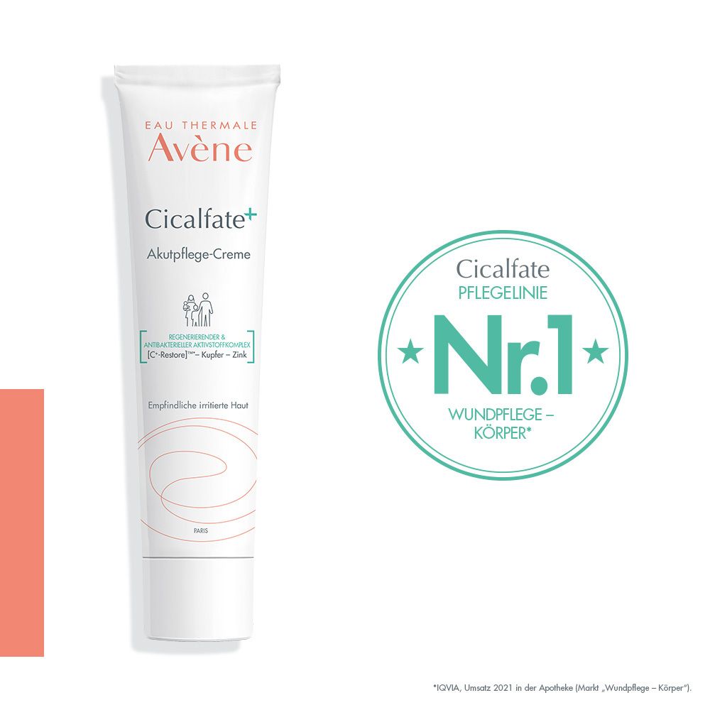 Avène Cicalfate+ Akutpflege-Creme - bei irritierter und geschädigter Haut