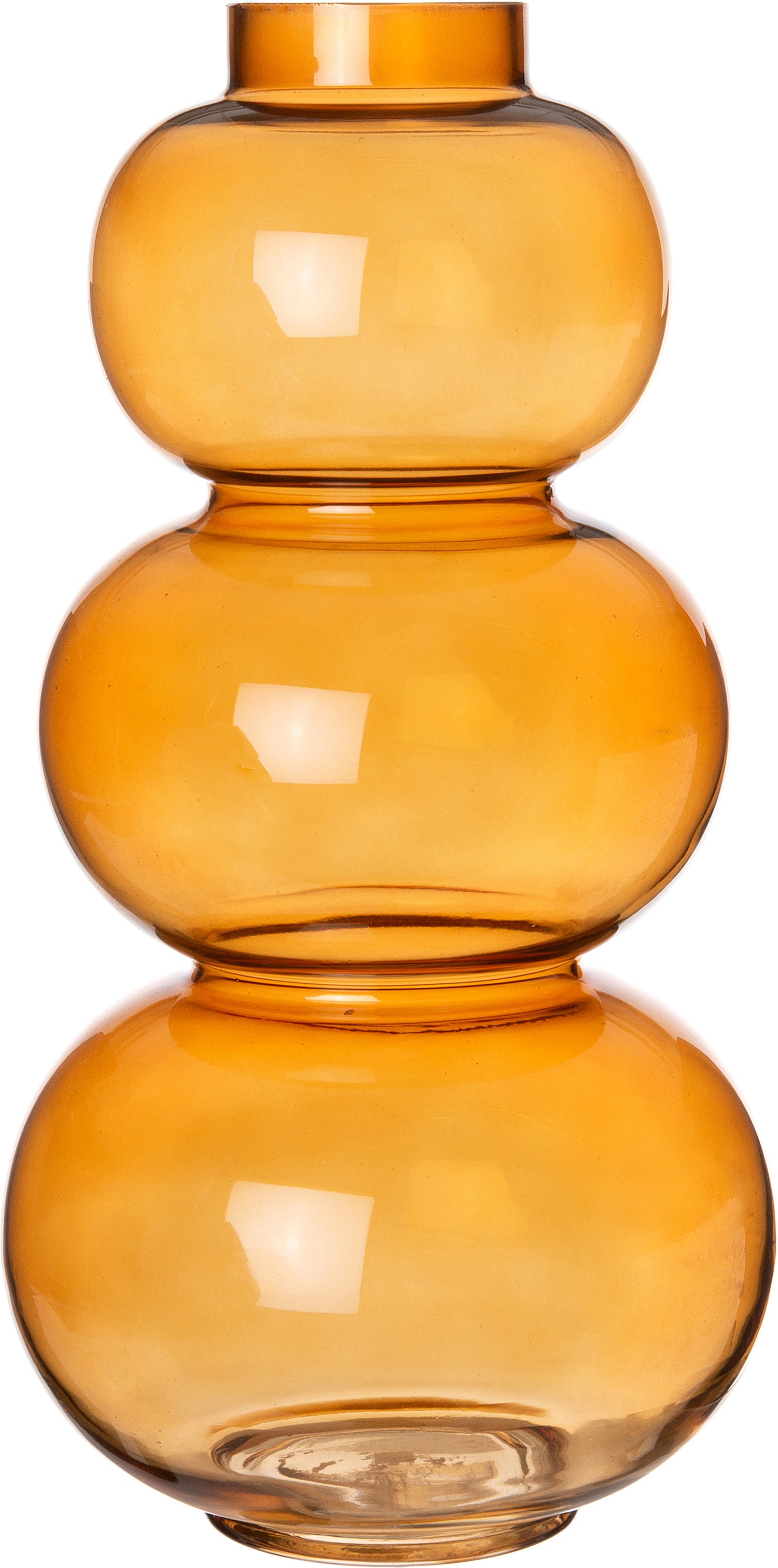Intratuin vaas Chiel oranje D 18,5 H 24 cm