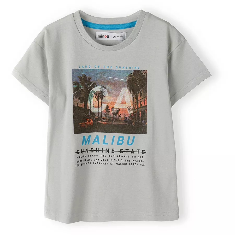MINOTI T-Shirt Hellgrau