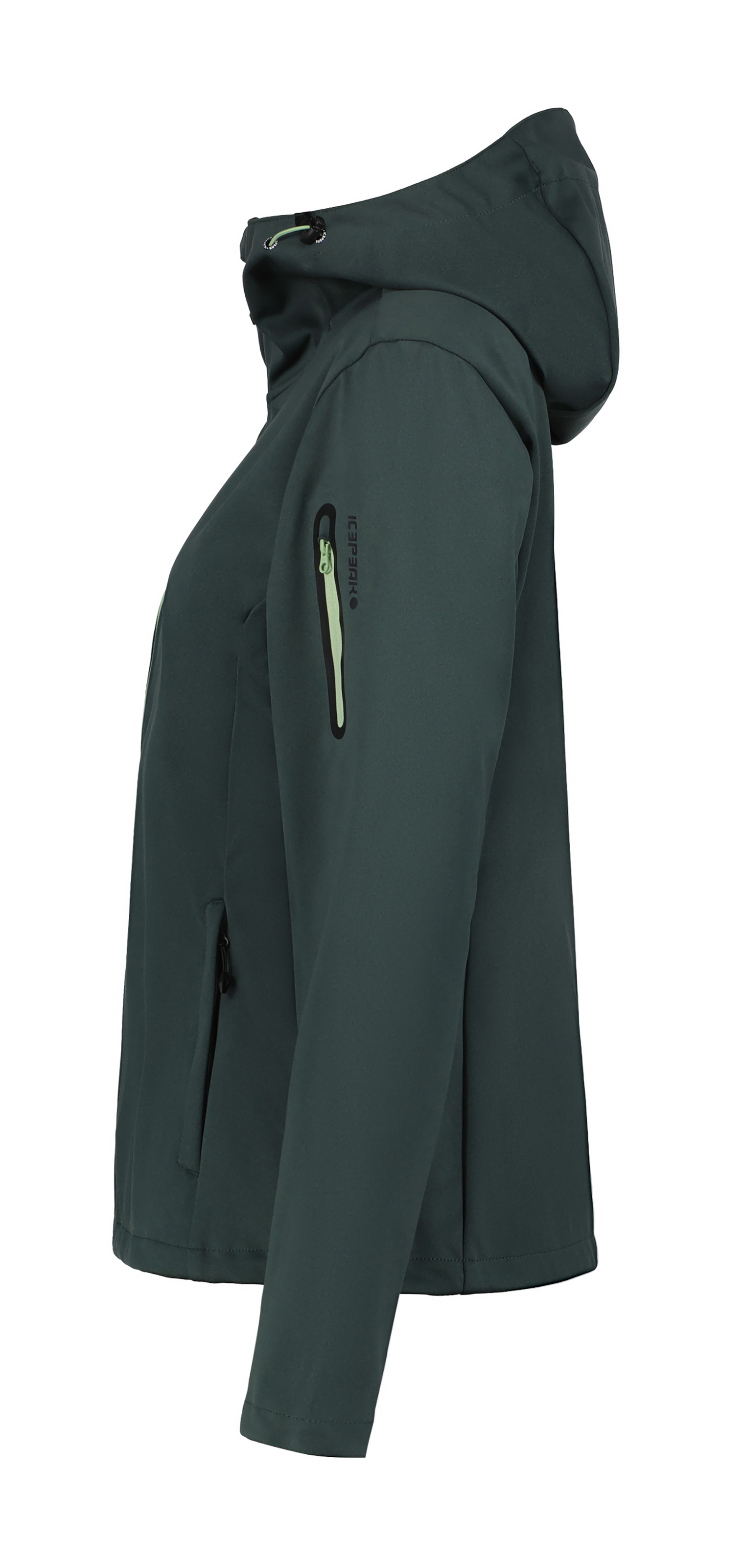 Icepeak Softshelljacke »D SOFTSHELLJACKE BRIDGEWATER« mit Kapuze
