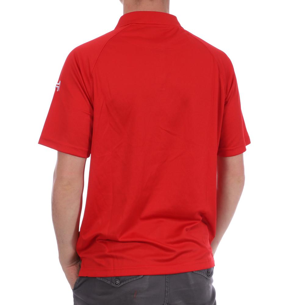 Hungaria Polo Rouge Homme Hungaria Training Premium