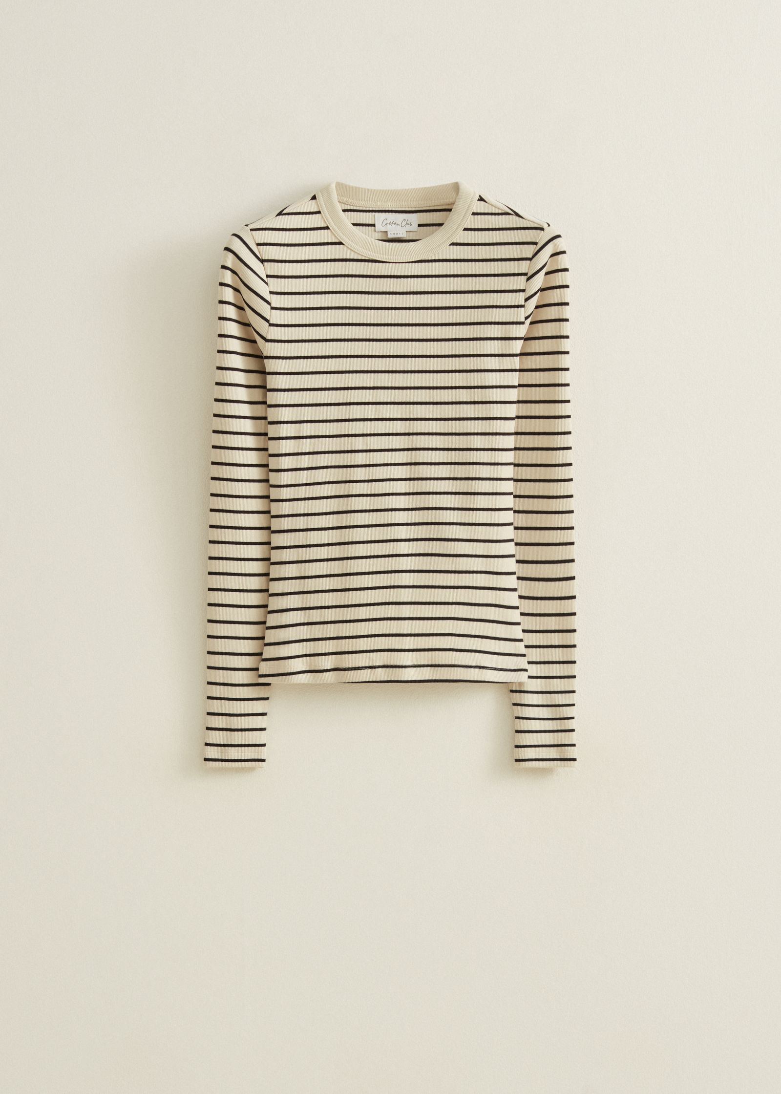 Longsleeve met rib