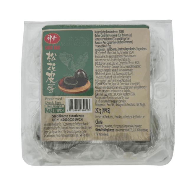Shen Dan Geconserveerde Eendeneieren 272g