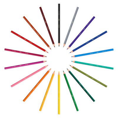 BIC Kids Evolution - 18 Crayons de couleur