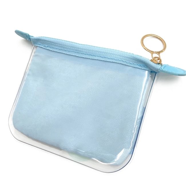 Sun-Star Stationery - mofusand Clear Zipper Pouch mitte (Shark)