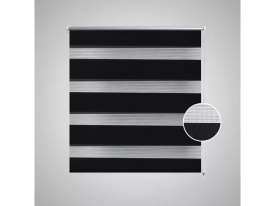 Store enrouleur tamisant 120 x 175 cm noir