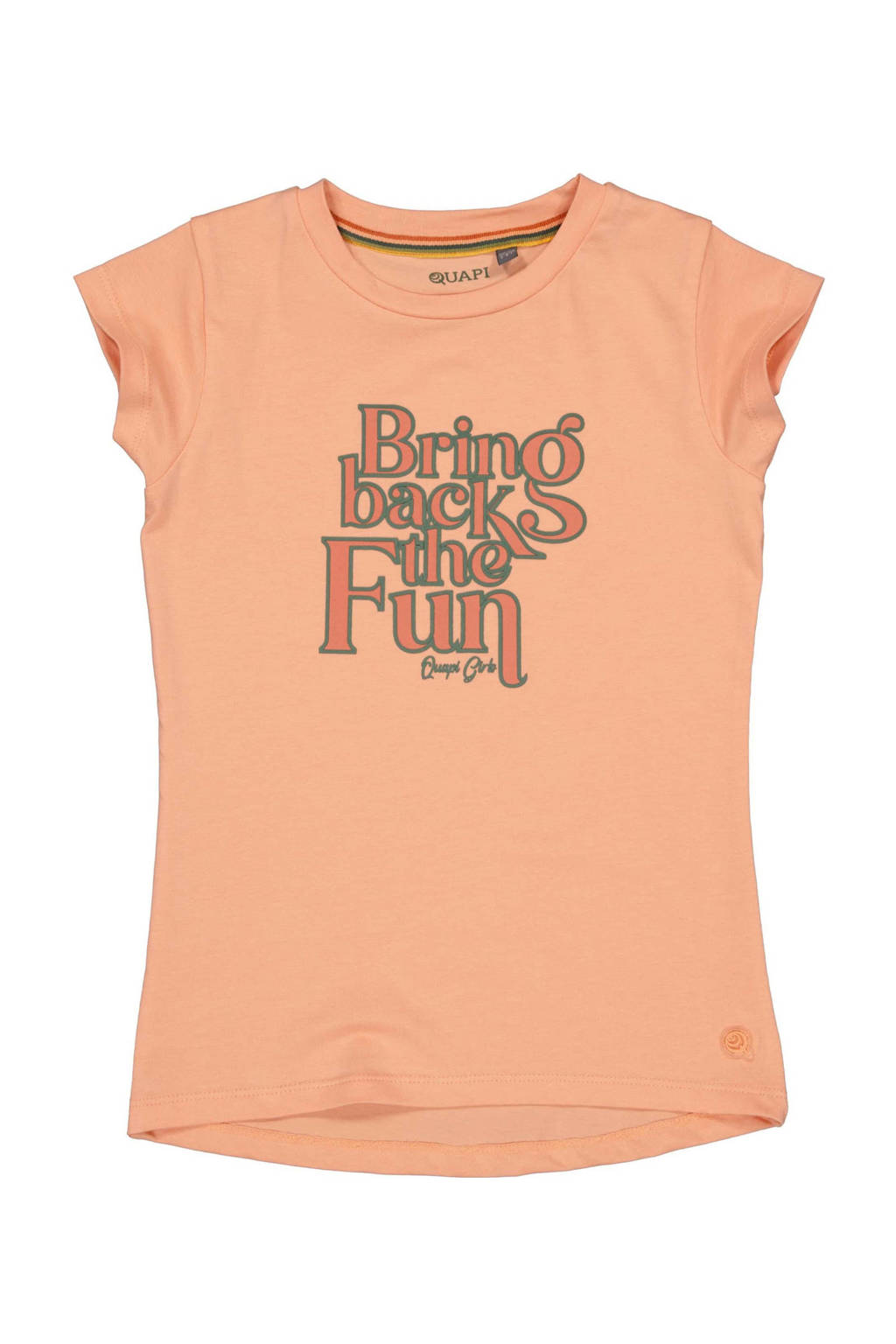Quapi T-shirt BEATRIX lichtoranje