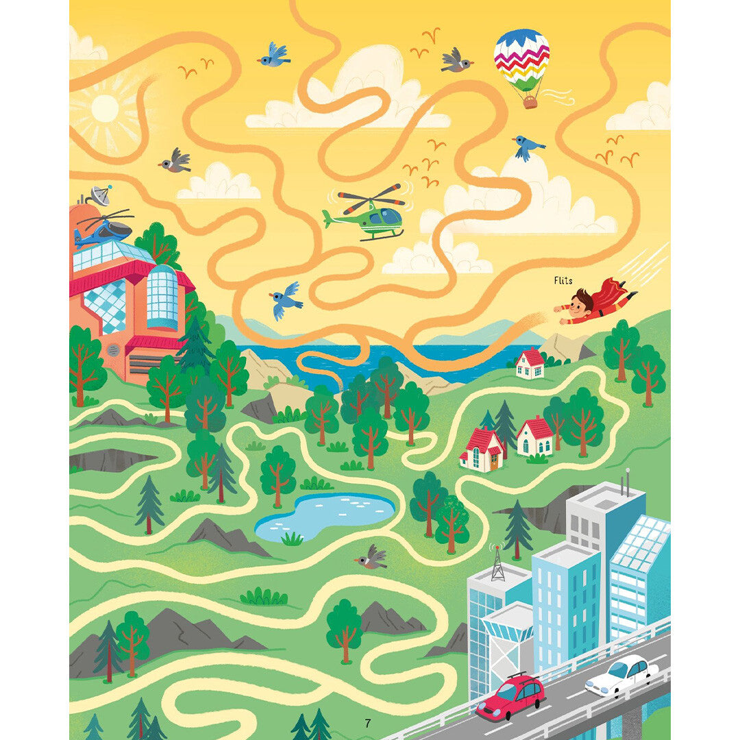 Uitgeverij usborne doolhoven superhelden