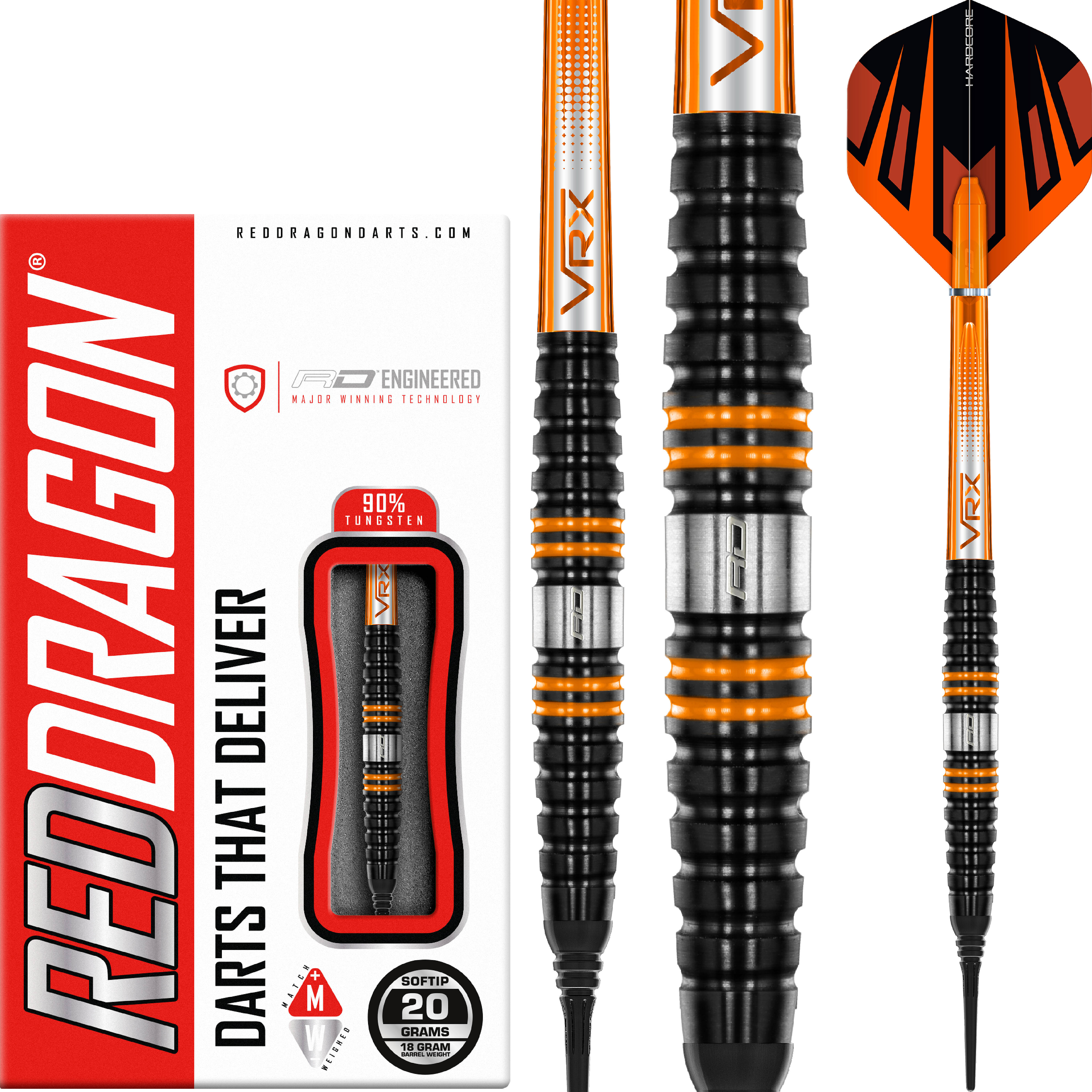 Red Dragon - Amberjack Pro Typ B - Softdart