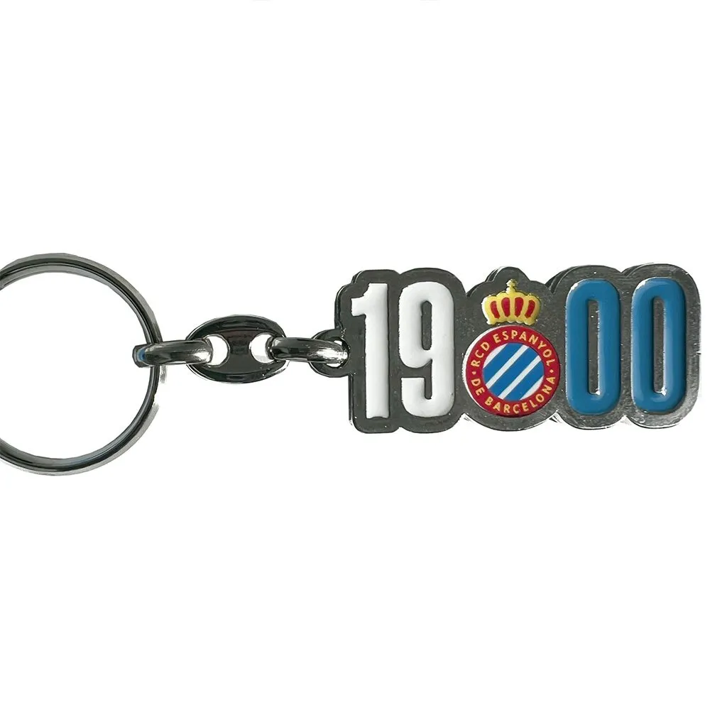 Chaveiro com o brasão do RCD Espanyol 1900