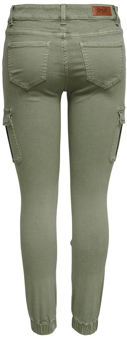 ONLY Cargohose »ONLMISSOURI REG ANK CARGO PNT NOOS«  mit Stretchsäumen