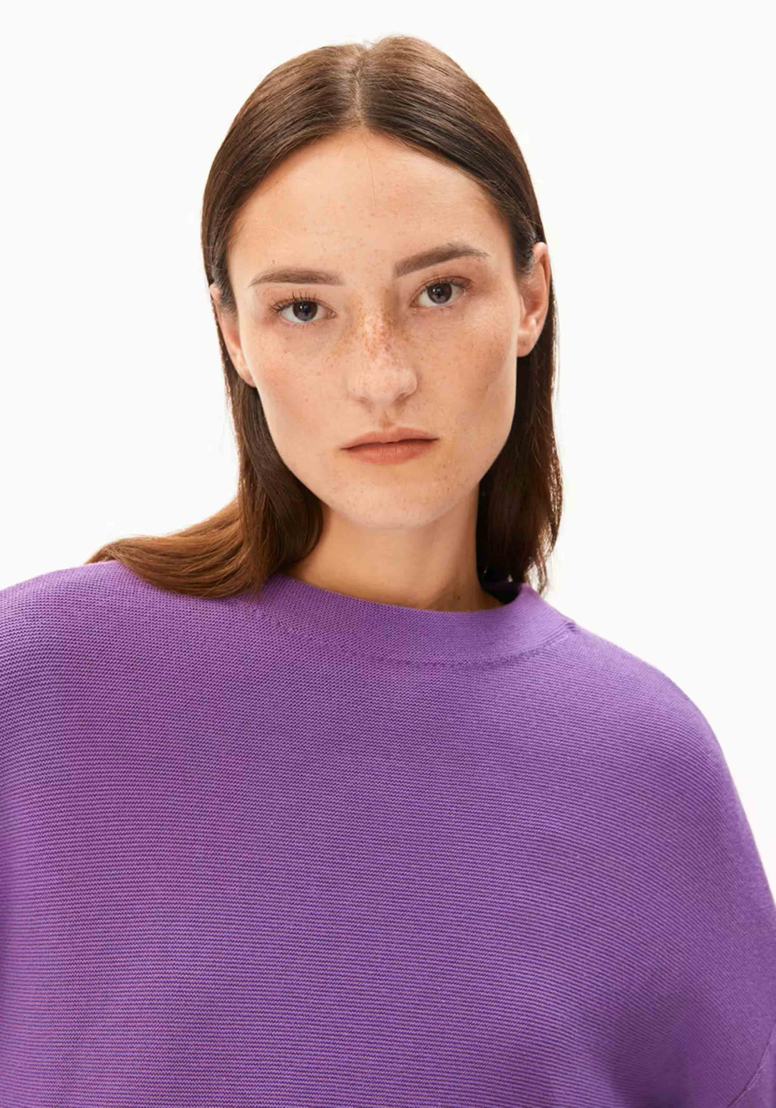 Armedangels Pullover Merinaa Links Links Orchid