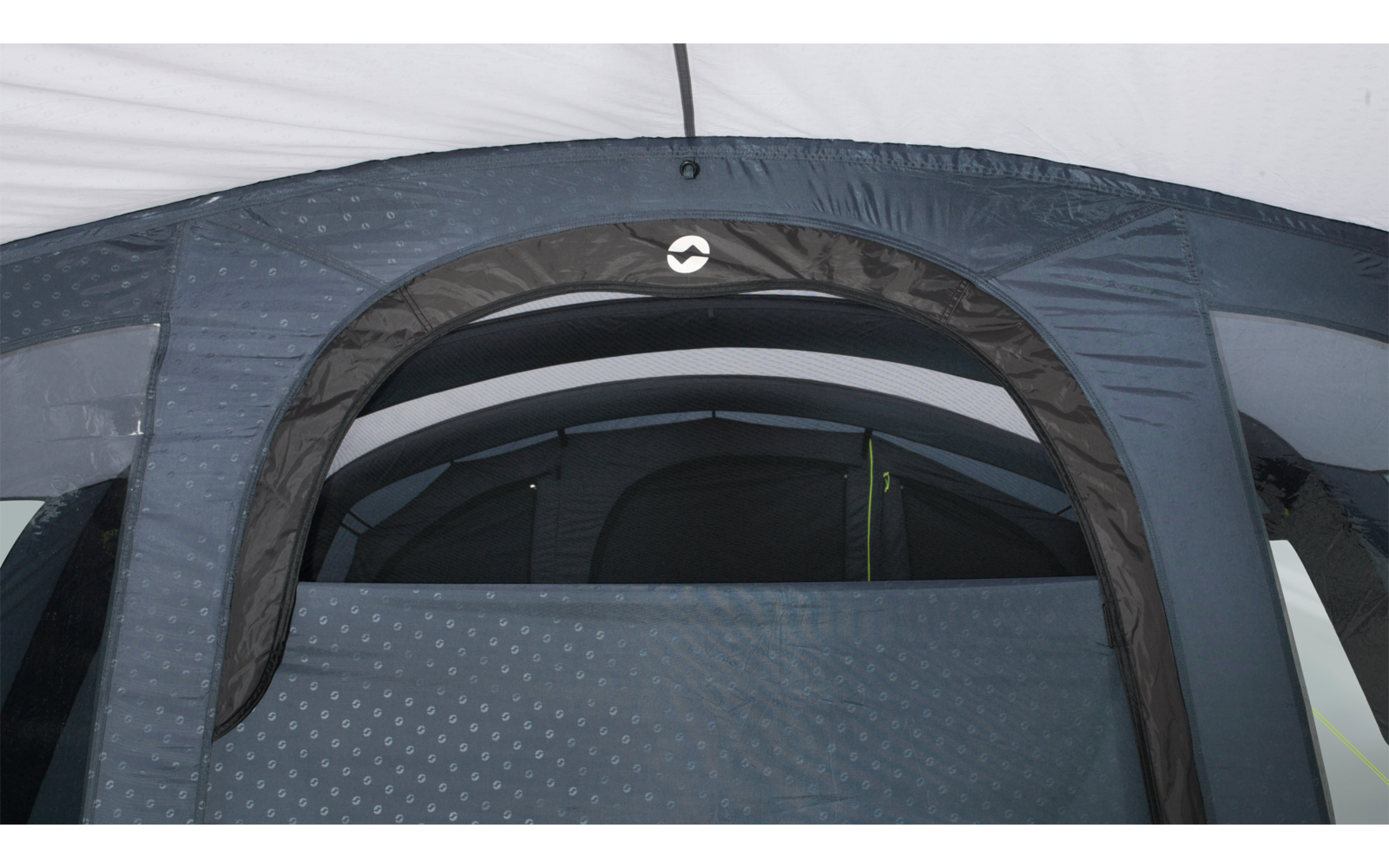 Outwell Sunhill 5 Air Dreiraum Tunnelzelt aufblasbar blau für 5 Personen