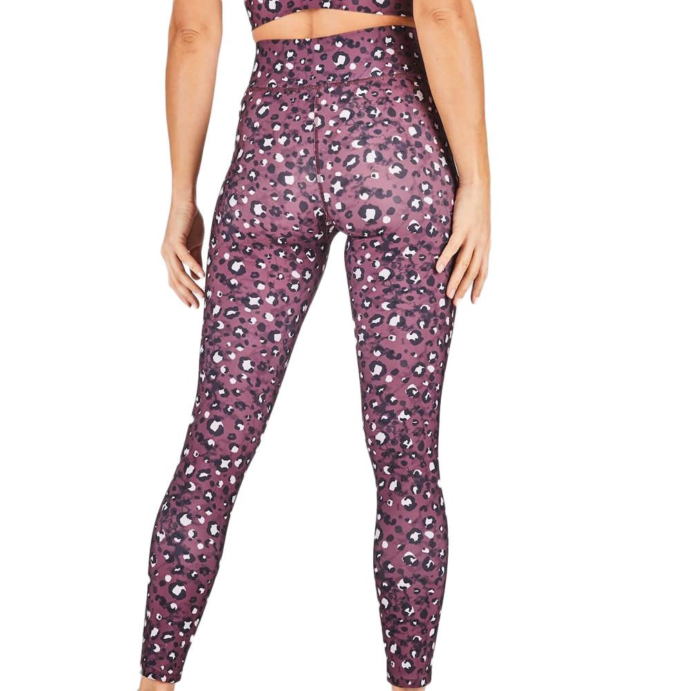 No Publik Legging Violet à Motifs Femme No Publik Fauve